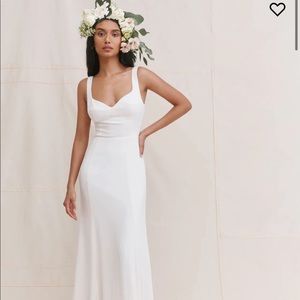 Reformation LECCE bridal dress size 6